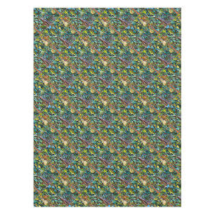 Nappe Calabash Arbre Gourdes En Automne Art Acrylique