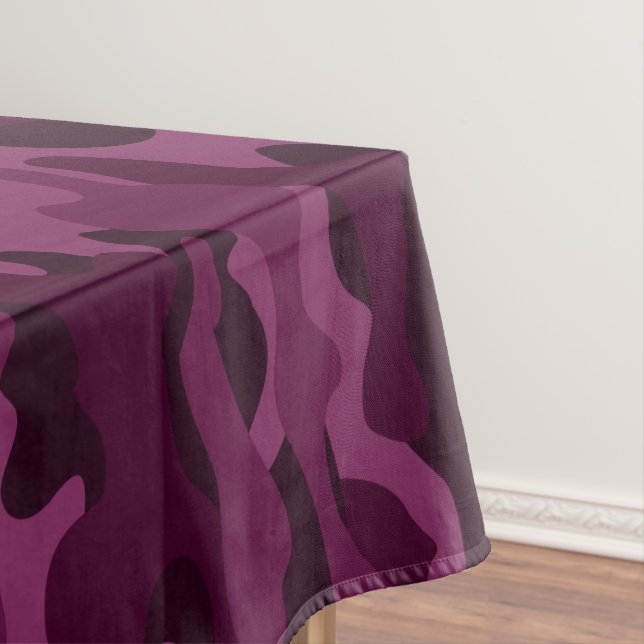 Nappe Camo de couleur violette tyrienne (In Situ)