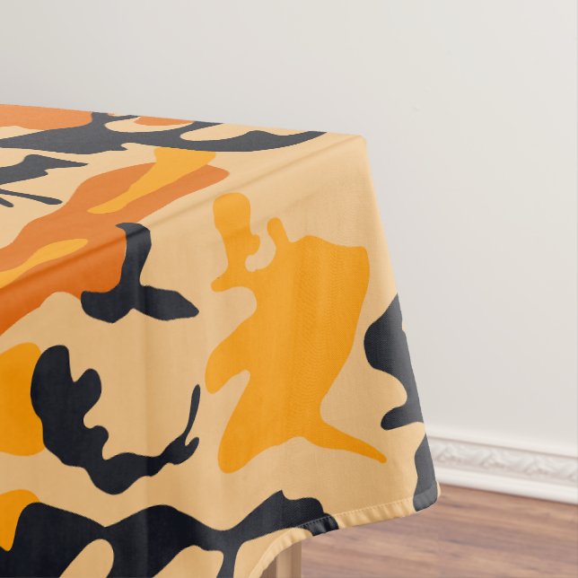 Nappe Camouflage orange, Militaire, Armée (In Situ)