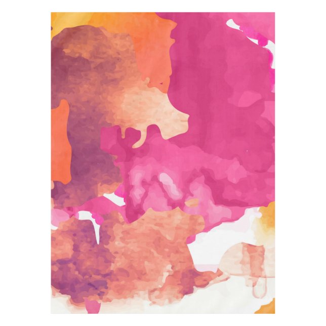 Nappe Camouflage rose Abstrait (Devant)