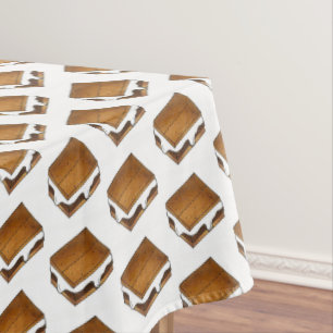 Nappe Camping S'mores Chocolat Marshmallow Smore