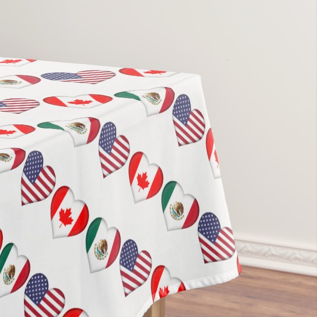 Nappe Canada Mexique États-Unis accueillant le tournoi d (In Situ)