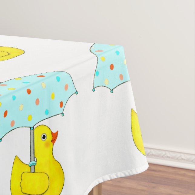 Nappe Canard en Caoutchouc Baby Shower Avec Parapl (In Situ)
