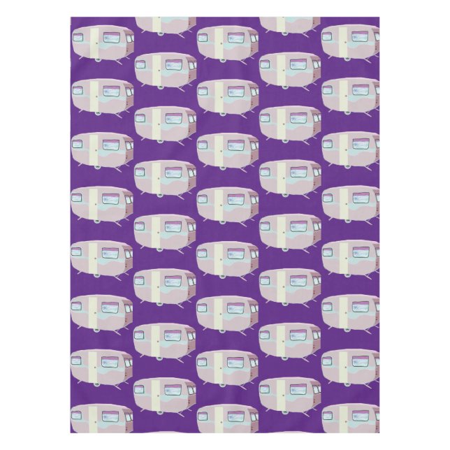 Nappe Caravane rose (Devant)