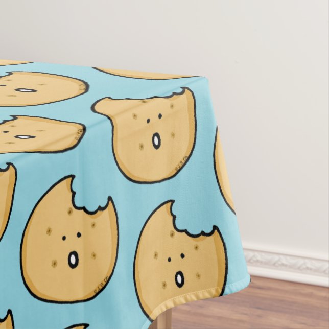 Nappe Caricature amusante de biscuits avec une pointe (In Situ)