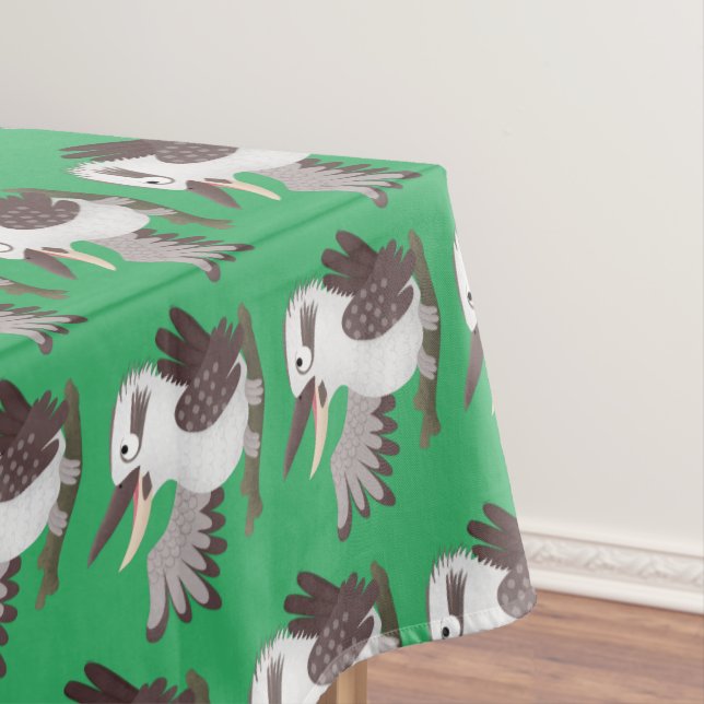 Nappe Caricature de kookaburra drôle et drôle (In Situ)