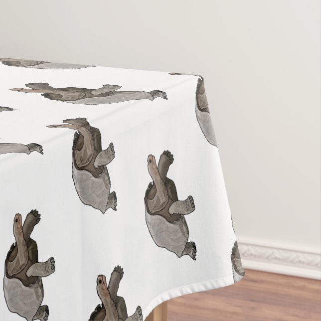 Nappe Caricature de la tortue des Galapagos (In Situ)