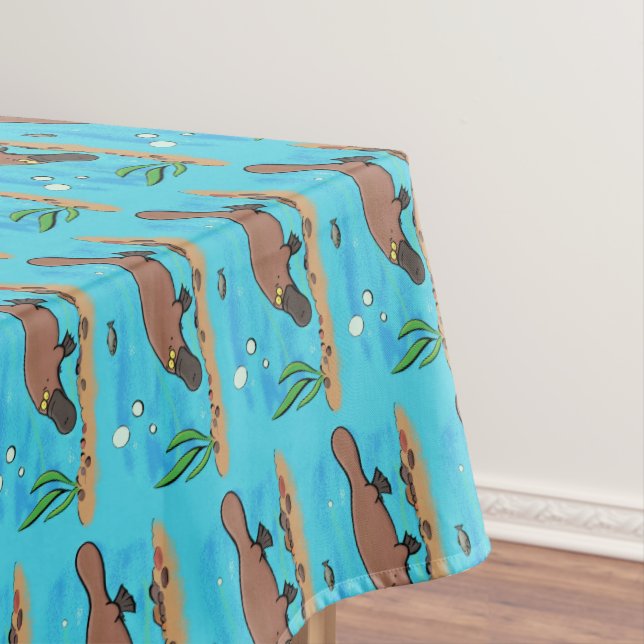 Nappe Caricature de natation de Cute platypus (In Situ)