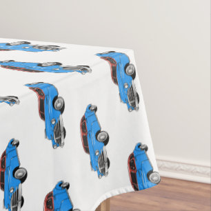 Nappe Caricature de voiture classique 1948
