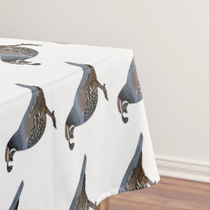 Nappe Caricature d'oiseau de caille de Californie
