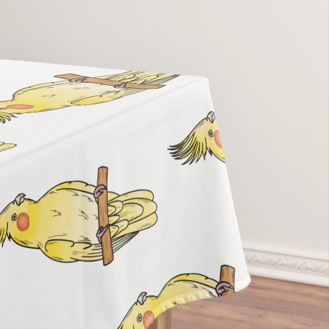 Nappe Caricature pour oiseaux Cockatiel (In Situ)