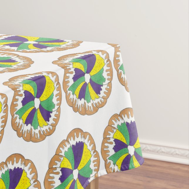 Nappe Carnaval King Cake New Orleans NOLA Mardi Gras (In Situ)