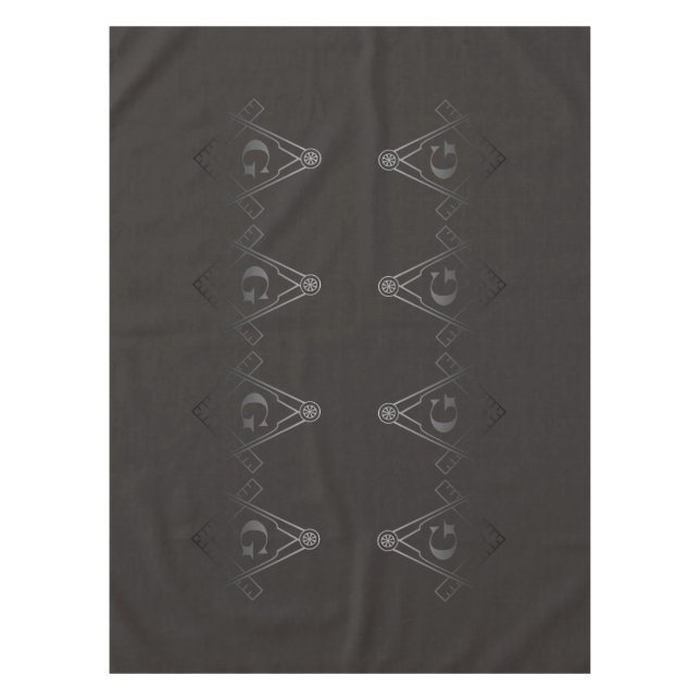 Nappe Carré et boussole avec l'encart G (Devant)