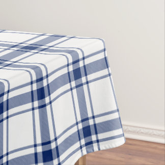Nappe Carreaux bleus et blancs nautiques