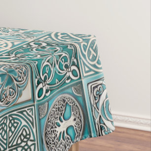 Nappe Carreaux celtes irlandais