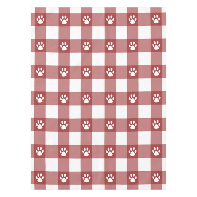 Nappe Carreaux et pattes (Devant)