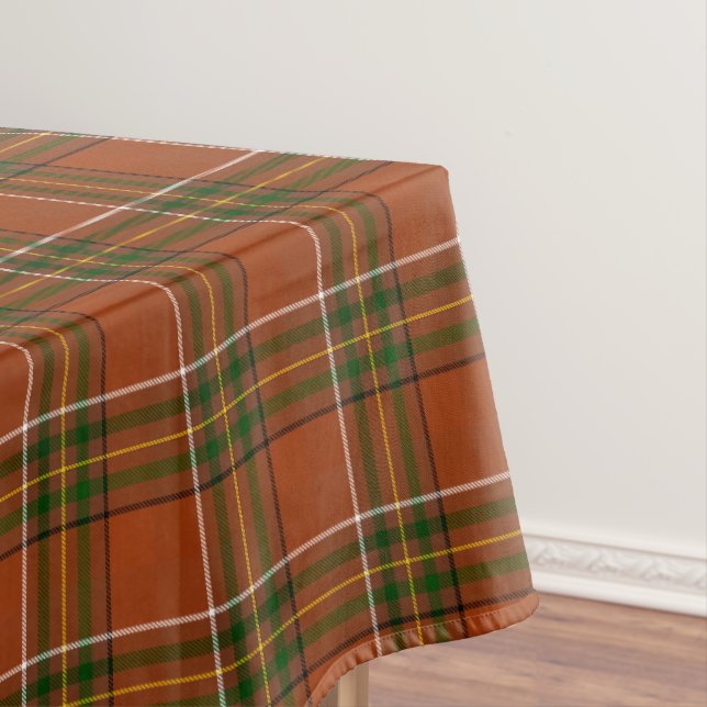 Nappe Carreaux Marron Terreux Tartan  (In Situ)