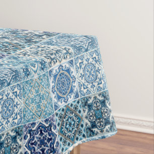 Nappe Carrelage méditerranéen, Portugais, Azulejo, Majol