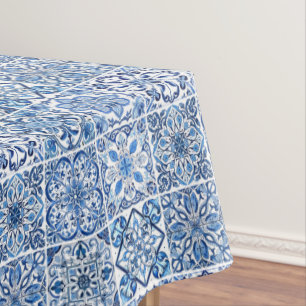 Nappe Carrelage méditerranéen, Portugais, Azulejo, Majol