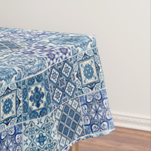 Nappe Carrelage méditerranéen, Portugais, Azulejo, Majol