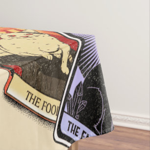 Nappe Cartes de Tarot de Chat—Empress d'Halloween. Hermi