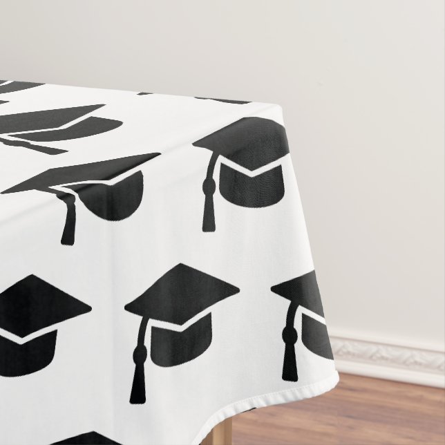 Nappe Casquette de remise des diplômes à pompon noir (In Situ)