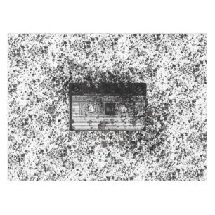 Nappe Cassette audio rétro