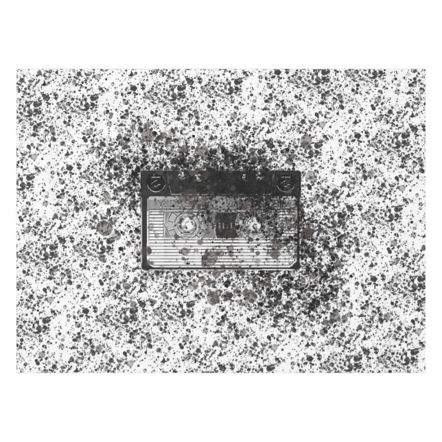 Nappe Cassette audio rétro (Devant (Horizontal))