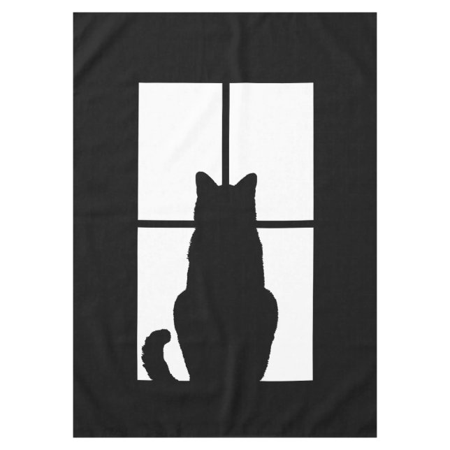 Nappe Cat noir Cliquez pour Customiser la fenêtre de cou (Devant)