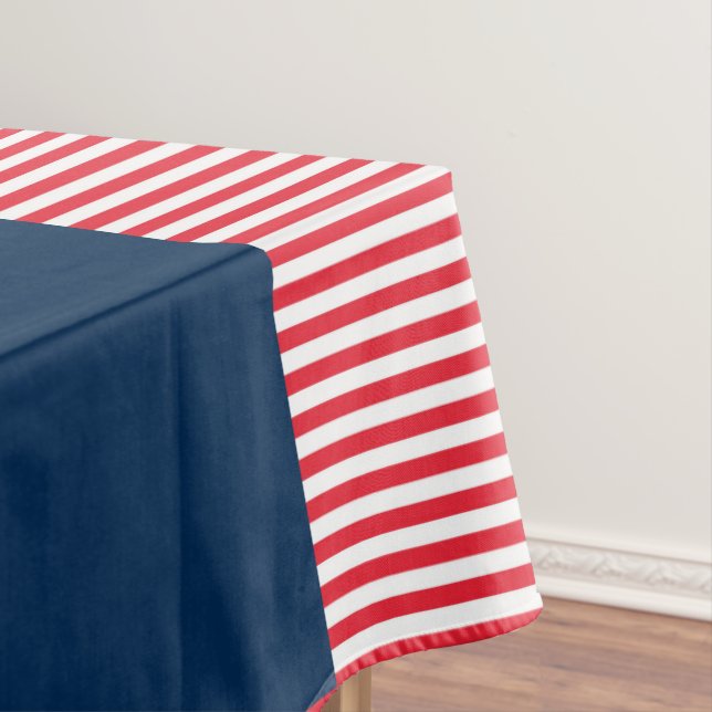 Nappe Célébration amusante rouge blanc et bleu (In Situ)