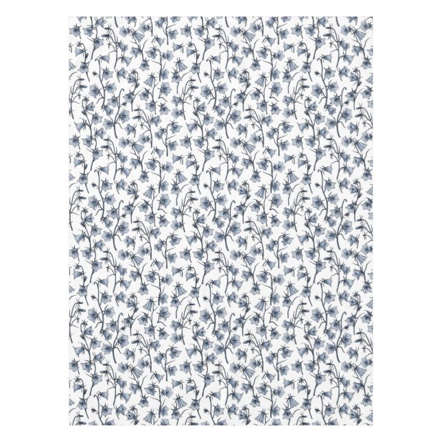Nappe Cellules bleues, Cloches, Bellflowers (Devant)