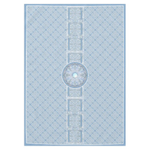 Nappe Céramique Lace Bleu clair