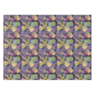 Nappe Cercle mignon abstrait de point de polka