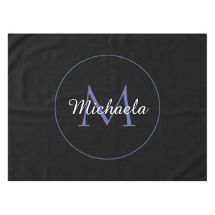 Nappe Cercle minimal moderne nom initial monogramme mode