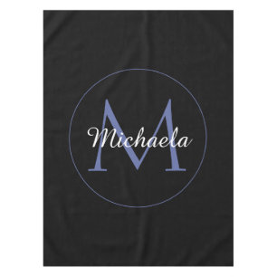 Nappe Cercle minimal moderne nom initial monogramme mode