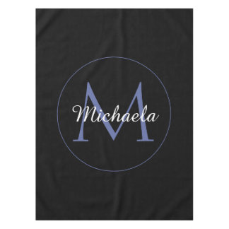 Nappe Cercle minimal moderne nom initial monogramme mode