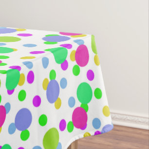Nappe Cercles abstraits sans couture amusant confetti po