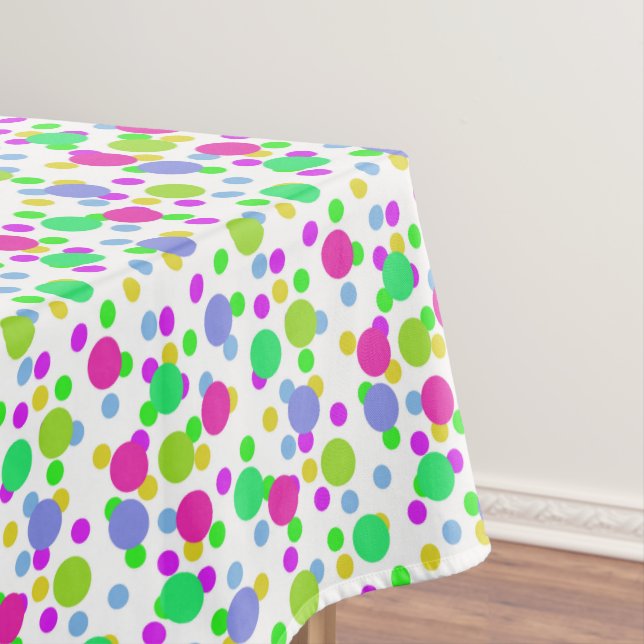Nappe Cercles abstraits sans couture amusant confetti po (In Situ)