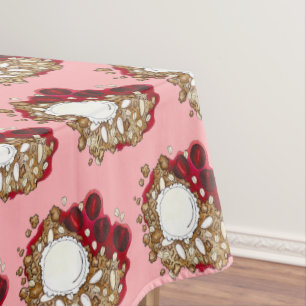 Nappe Cerise Crumble Cobbler Dessert Crème de glace Piqu