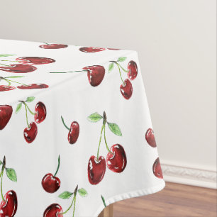 Nappe Cerise mignonne d'été de fruits de cerises de