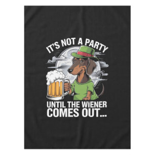 Nappe C'est Pas Une Fête Tant Que Dachshund Bière Irland