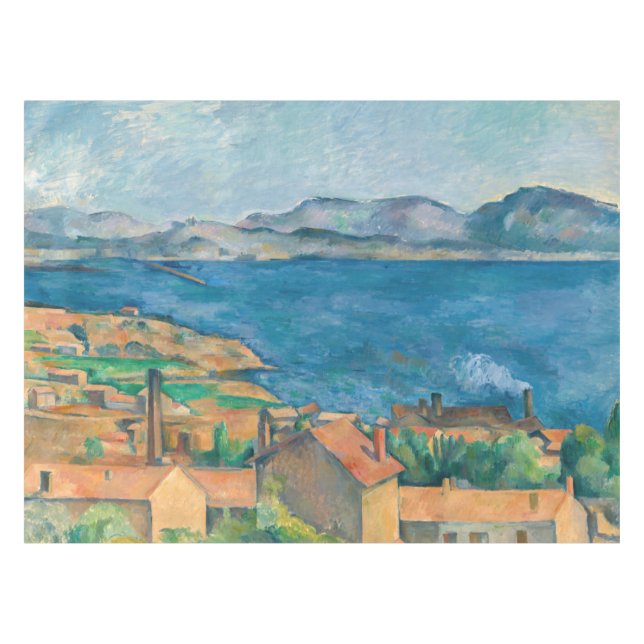 Nappe Cézanne - Golfe de Marseille, vu de L'Estaque (Devant (Horizontal))