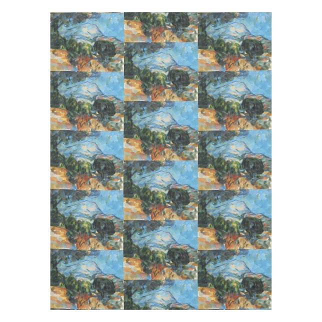 Nappe Cezanne Mont Sainte-Victoire Impression d'art vint (Devant)