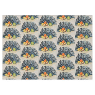 Nappe Cezanne Pommes et Tissu Art de Vie Still Naturelle