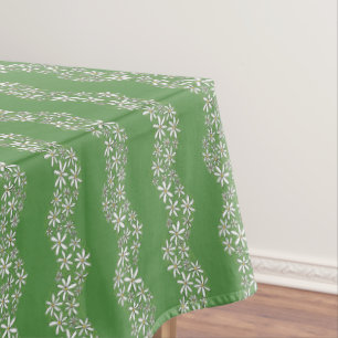 Nappe Chaîne de marguerite Fleur laide rayures blanc ver