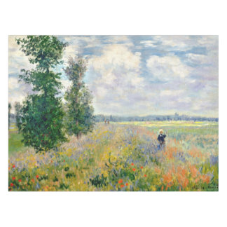 Nappe Champs de pavot près d'Argenteuil par Claude Monet