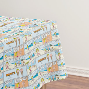 Nappe Charlie Brown & Glace Sally À La Plage