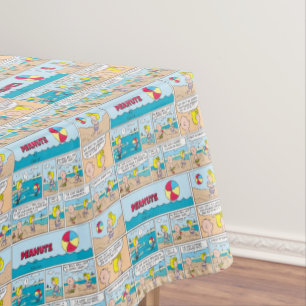 Nappe Charlie Brown & Sally À La Plage