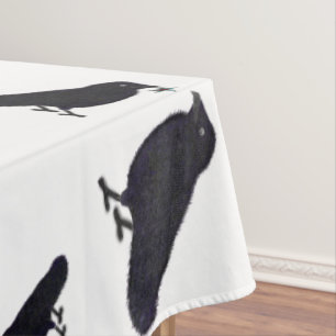 Nappe Charmantes corbeaux avec cadeaux