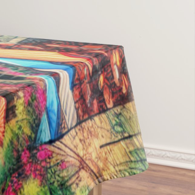 Nappe Charme côtier Italie Cinque Terre Aquarelle | (In Situ)